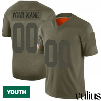 49ers Custom Jersey, Camo Youth's, 2019 Salute to Service Jersey - Replica