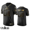 Jets Jersey Custom, Black Men's Jersey, 2019 Black Golden Edition Vapor Untouchable Limited Jersey - Replica