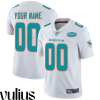 Dolphins Custom Jersey, White Men's Jersey, 347 Shula Patch 2020 Vapor Untouchable Stitched Jersey - Replica