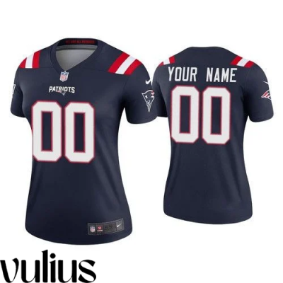 Customizable Patriots Jersey, Navy Woman's Jersey, 2020 Legend Football Jersey - Replica