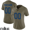 Custom Colts Jersey, Olive Woman's Jersey, 2017 Salute to Service Jersey - Replica