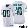 Dolphins Custom Jersey, White Men's Jersey, Super Bowl LIV Host City Jersey - Replica