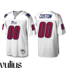 Customizable Patriots Jersey, White Men's Jersey, Legacy Replica Jersey