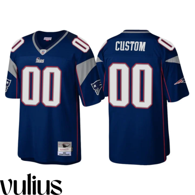 Customizable Patriots Jersey, Navy Men's Jersey, Legacy Replica Jersey