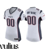 Customizable Patriots Jersey, White Woman's Jersey, Game Customized Jersey - Replica