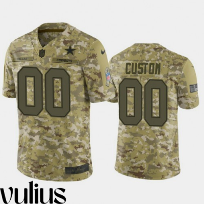 Customizable Patriots Jersey, Camo Men's Jersey, 2018 Salute to Service Limited Jersey - Replica