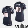 Customizable Patriots Jersey, Navy Woman's Jersey, Home Game Jersey - Replica