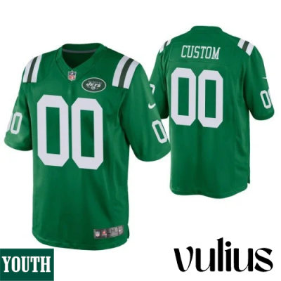 Jets Jersey Custom, Green Youth's Jersey, Color Rush Legend Jersey - Replica