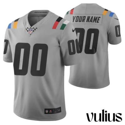 Custom Colts Jersey, Grey Men's Jersey, City Edition Vapor Limited Jersey - Replica