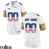 Custom Iowa Hawkeye Jersey, White Men's, College Football Limited Jersey - Replica