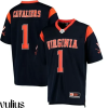 Custom Virginia Tech Jersey, Navy Men's, College Hail Mary Custom Football Jersey - Replica