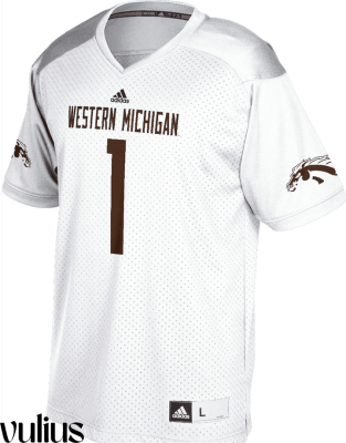 Custom Michigan Jerseys, White Men's, Custom Replica Jersey