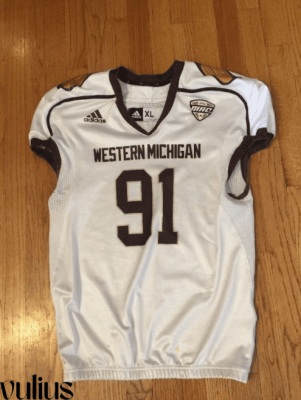 Custom Michigan Jerseys, White Men's, Football Custom Jersey - Replica