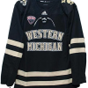 Custom Michigan Jerseys, Black Men's, Custom University Road Jersey - Replica