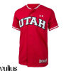 Custom Utah Utes Jersey, Red Men's, Baseball Custom Jersey - Replica