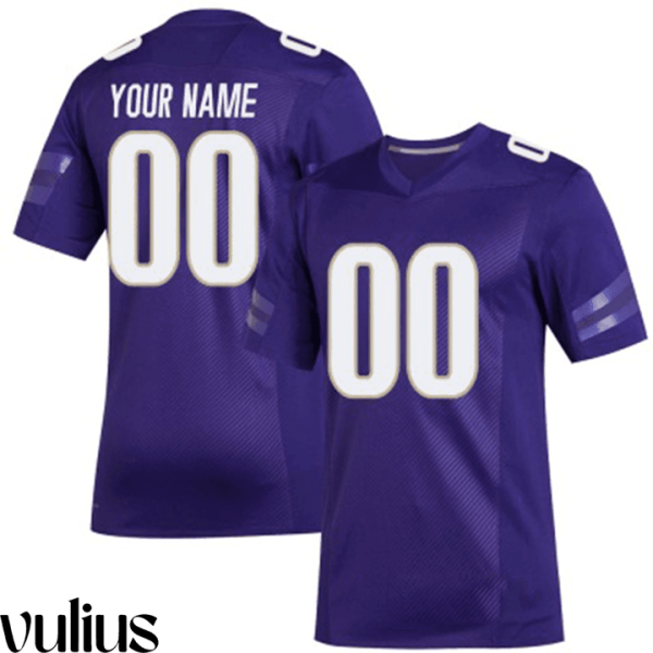 Washington Huskies Custom Jersey, Purple Woman's, Custom Game Jersey Stitched - Replica