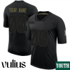 Custom Texans Jersey, Black Youth's Jersey, 2020 Salute To Service Jersey - Replica