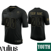 Browns Custom Jersey, Black Youth's Jersey, Service Limited Jersey - Replica