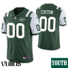 Jets Jersey Custom, Green Youth's Jersey, Vapor Untouchable Limited Jersey - Replica