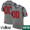 Custom Texans Jersey, Grey Youth's Jersey, Inverted Legend Jersey - Replica