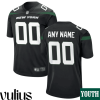 Jets Jersey Custom, Black Youth's Jersey, Alternate Jersey - Replica