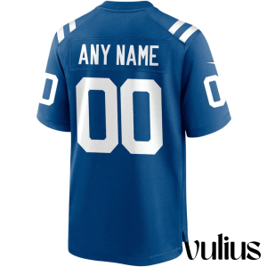 Custom Colts Jersey, Royal Youth's Jersey, Custom Home Game Jersey - Replica