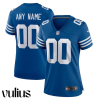 Custom Colts Jersey, Royal Woman's Jersey, Alternate Custom Jersey - Replica