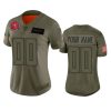 Woman's Tampa Bay Buccaneers Custom Camo 2019 Salute to Service Limited Jersey - Replica