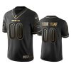 Men's 2019 Chicago Bears Custom Black Golden Edition Vapor Untouchable Limited Jersey - Replica