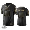 Custom Bengals Jersey for Men 2019 Cincinnati Bengals Custom Black Golden Edition Vapor Untouchable Limited Jersey