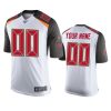 Men's Tampa Bay Buccaneers Custom White 100th Season Vapor Limited Jersey - Replica