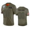 Men's Seattle Seahawks Custom Camo 2019 Salute to Service Limited Jersey - Replica