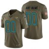 Custom Jaguars Jersey for Men Jacksonville Jaguars Olive 2017 Salute to Service Limited Customized Jersey