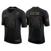 Men's Las Vegas Raiders Customized 2020 Black Salute To Service Limited Stitched Jersey - Replica