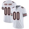 Men's Custom Chicago Bears Limited White Vapor Untouchable Jersey - Replica