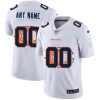 Men's Chicago Bears Customized White 2020 Team Big Logo Stitched Limited Jersey -