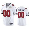 Men's Tampa Bay Buccaneers ACTIVE PLAYER Custom White 2021 Super Bowl LV Limited Stitched Jersey - Replica