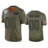 Men's Custom Los Angeles Rams #00 Camo 2019 Salute to Service Limited Jersey - Replica