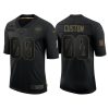 Men's San Francisco 49ers ACTIVE PLAYER Custom 2020 Black Salute To Service Limited Stitched Jersey - Replica