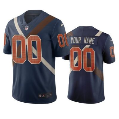 Custom Bengals Jersey for Men Cincinnati Bengals Custom Navy Vapor Limited City Edition Jersey