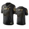 Men's Alabama Crimson Tide Custom Black Golden Edition Limited Jersey - Replica