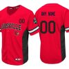 Men's Louisville Cardinals Red Custom Baseball Jersey , Baseball Uniform - Replica