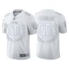 Custom Jaguars Jersey for Men Jacksonville Jaguars #00 Custom White Vapor Limited Platinum Jersey