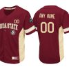 Men's Florida State Seminoles Cardinal Custom Baseball Jersey , Baseball Uniform - Replica