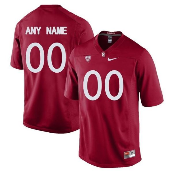 Stanford Football Jersey Custom for Men's Stanford Cardinal Custom Jersey - Replica