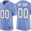 Men's North Carolina Tar Heels Carolina Blue NCAA Football Customized Jersey - Replica