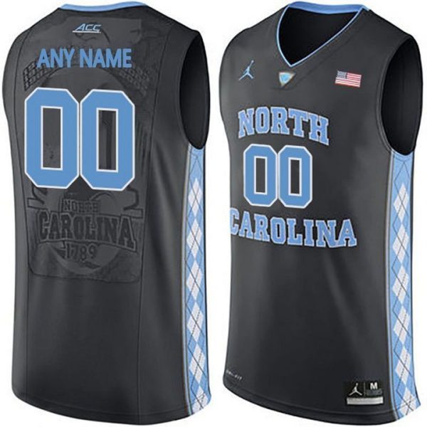 Men's North Carolina Tar Heels Custom Jersey - Replica