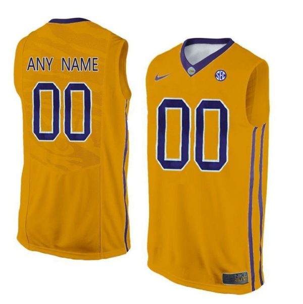 Men's LSU Tigers Custom Jersey - Replica