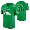 Men's - Denver Broncos Custom Kelly Green St. Patrick's Day Jersey - Replica