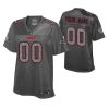 Custom Chiefs Jersey for Women Custom Kansas City Chiefs Static Fashion Jersey - Heather Charcoal